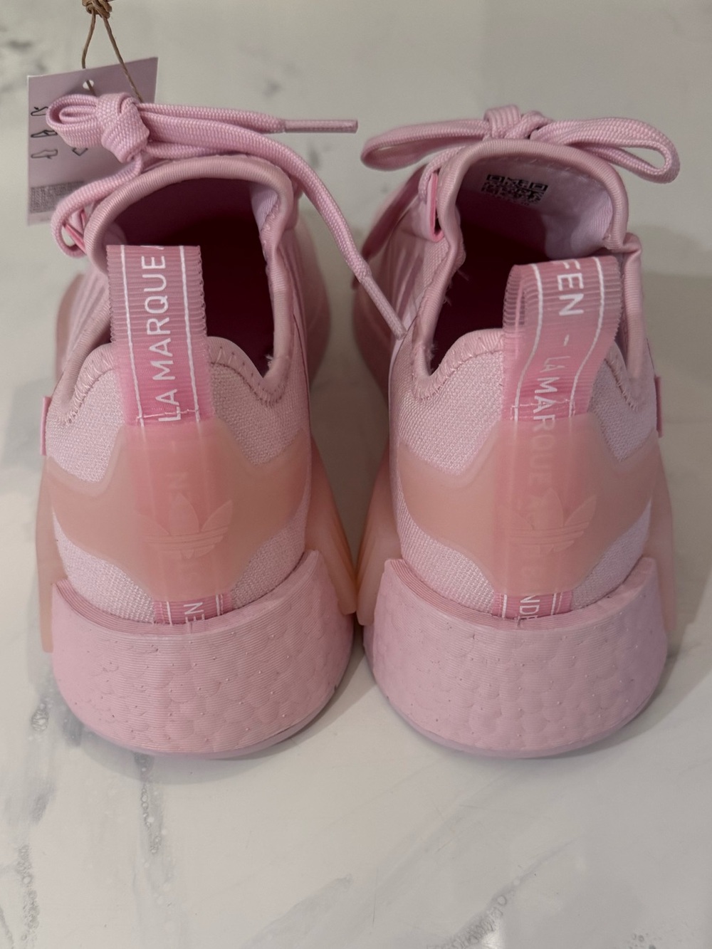 adidas Originals Pink NMD-R1 Athletic Sneakers Size 8 - Picture 3 of 6